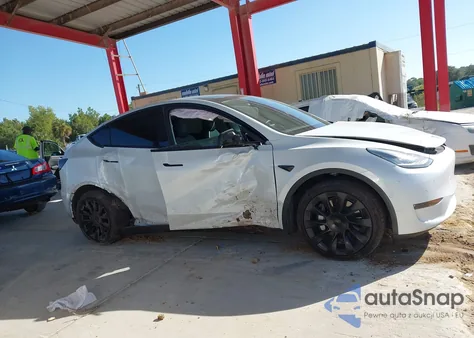 2022 Tesla Model Y Long Range Dual Motor All-Wheel Drive из США, поврежденный, VIN 7SAYGDEE8NA021164